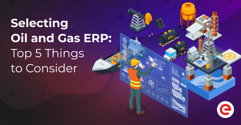 Selecting Oil and Gas ERP - blog cover