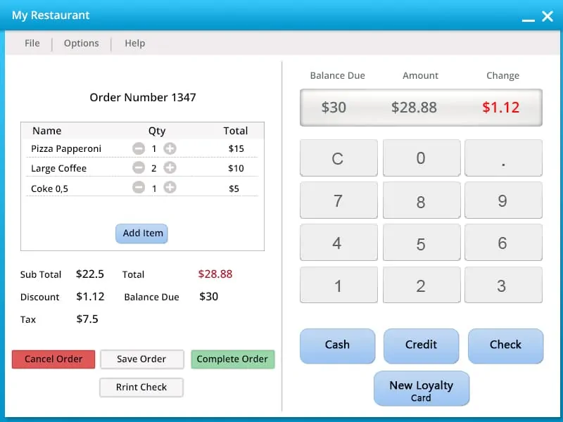 Customer Loyalty Software Screenshot 3