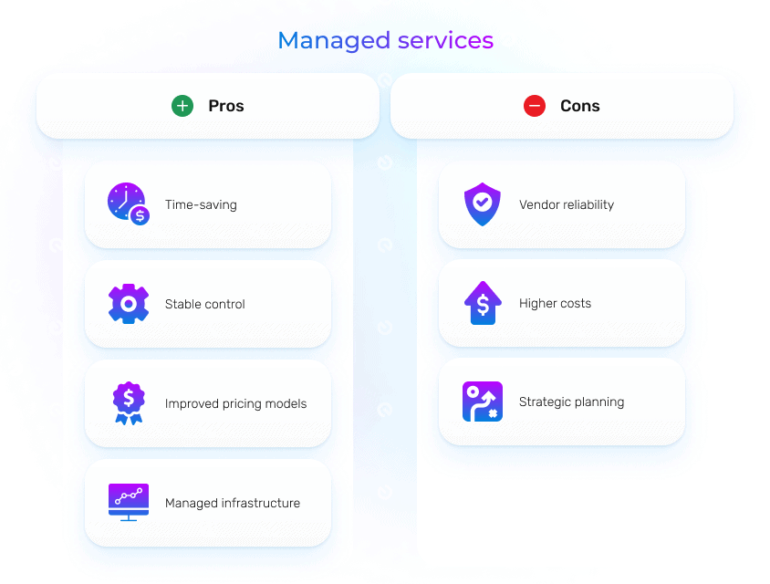 managed services pros and cons