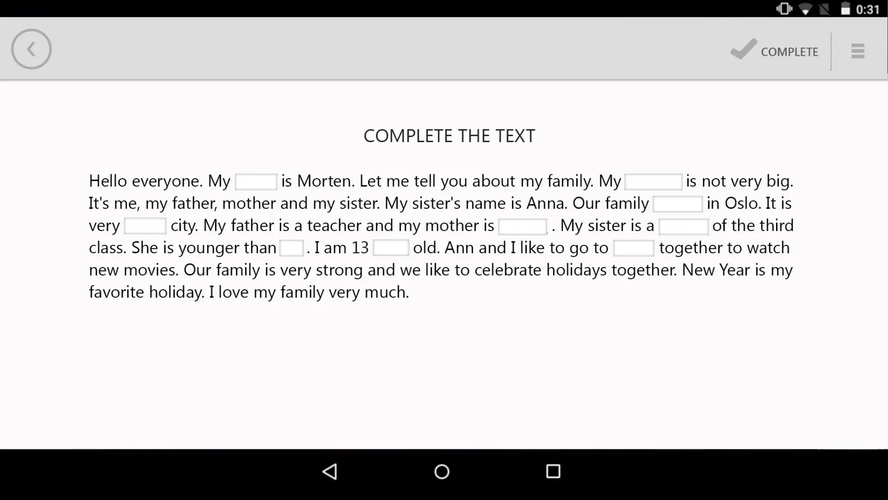 AI and neural network optical character recognition for elearning screenshot 1