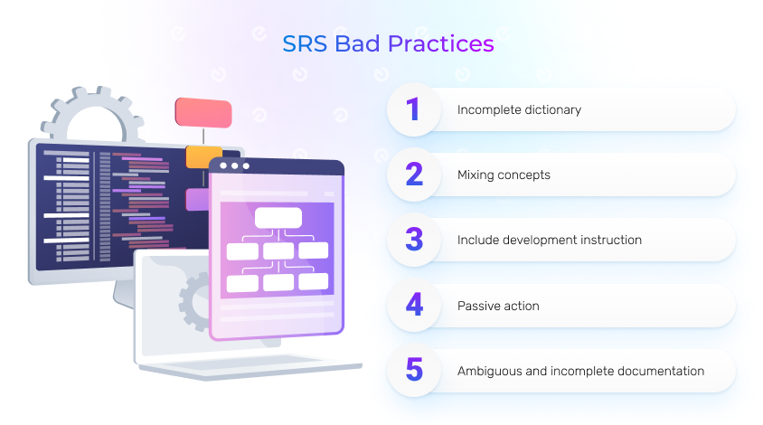 SRS bad practices