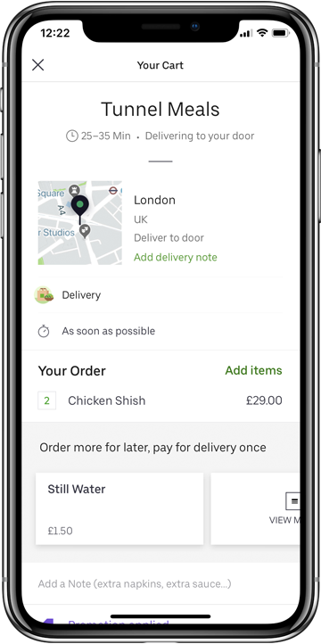 how to make a food delivery app