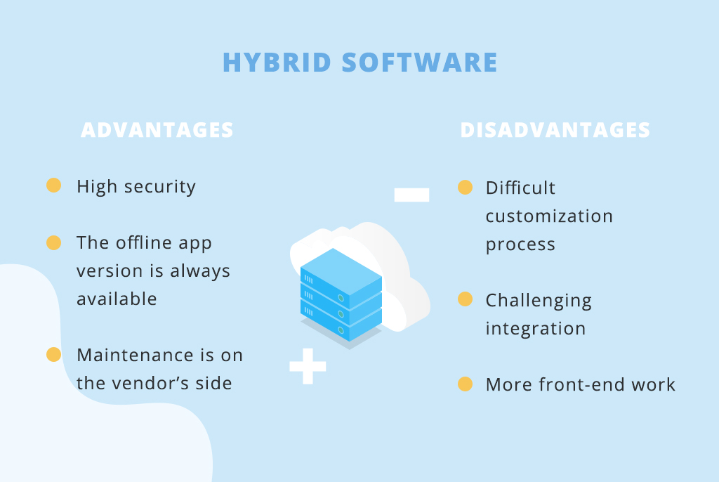 Hybrid software pros and cons