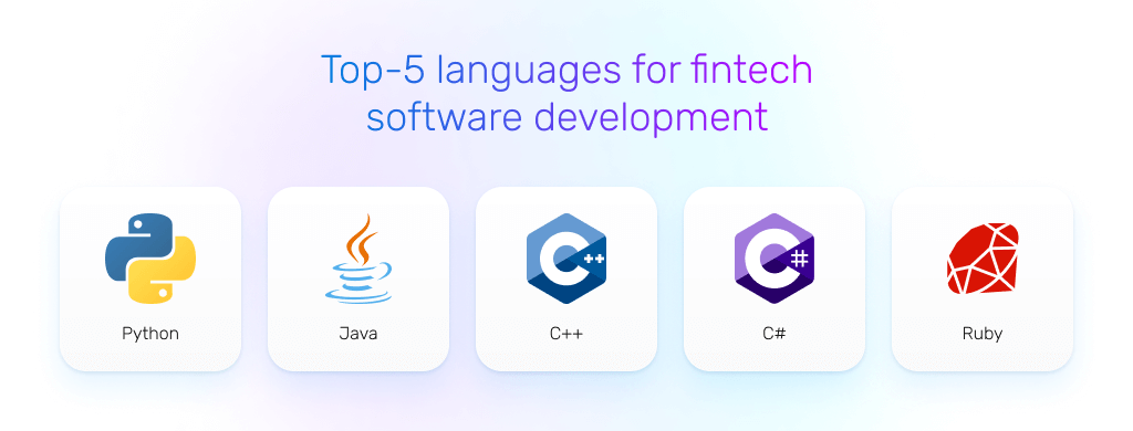 best languages for fintech app development