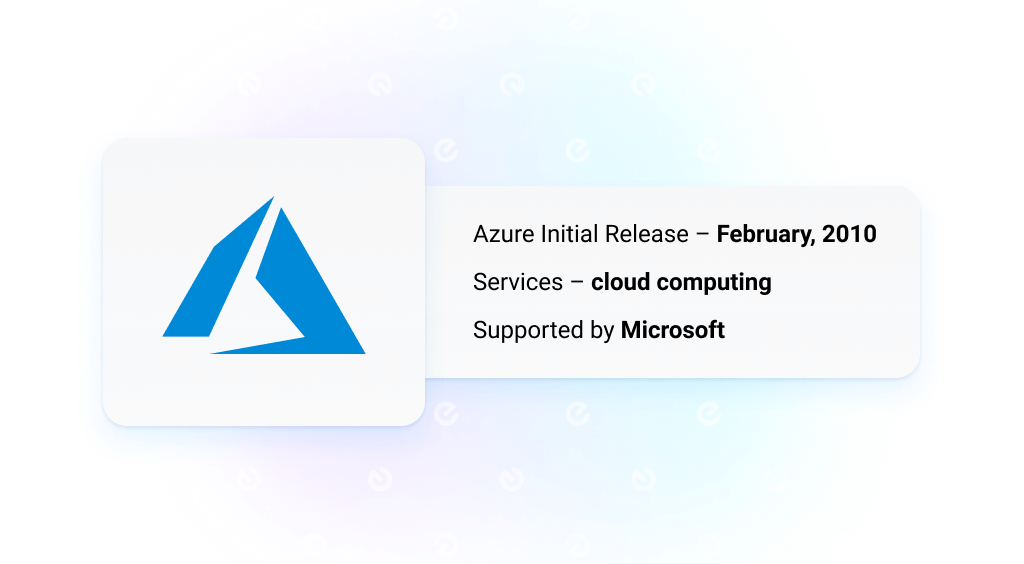 Azure cloud service provider
