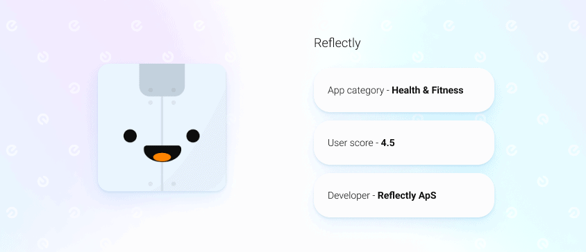 Flutter apps examples: Reflectly