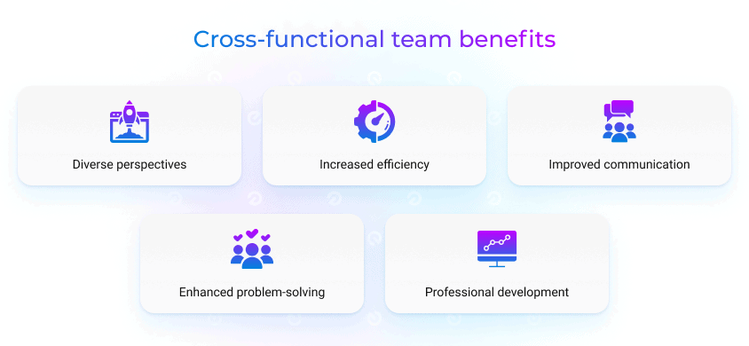 Cross-functional team benefits