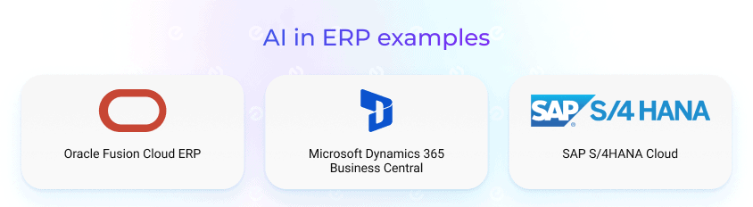 ai in erp examples